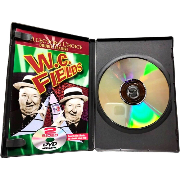 W.C. Fields Vintage Collector's Choice Dvd 1999 Double Feature Movie Collectible - Picture 3 of 6